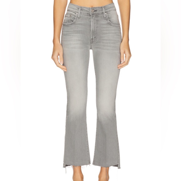 MOTHER INSIDER CROP STEP FRAY JEANS - Picture 1 of 6
